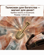 Лопата Загребушка, Бронза. 1,5*4,4 см 9046767